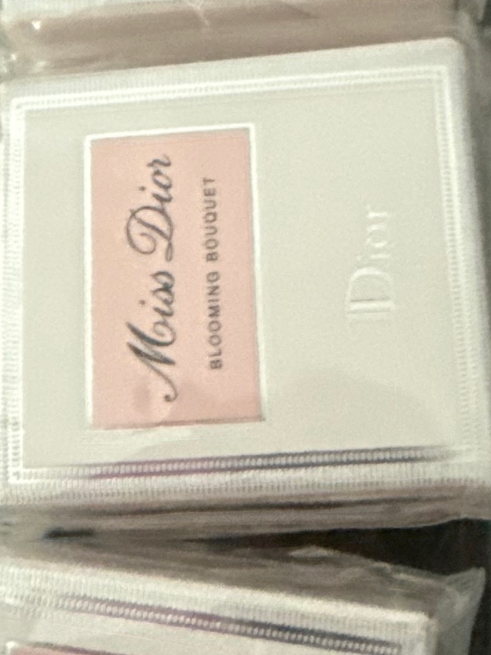 Dior Mini Miss Dior Soap Trio - Pink & White Packaging